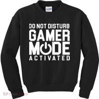 Do Not Disturb Gamer Mode Activated Kids Sweatshirt thumb 0
