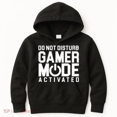 Do Not Disturb Gamer Mode Activated Kids Hoodie