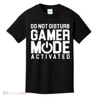 Do Not Disturb Gamer Mode Activated Kids T-Shirt thumb 0