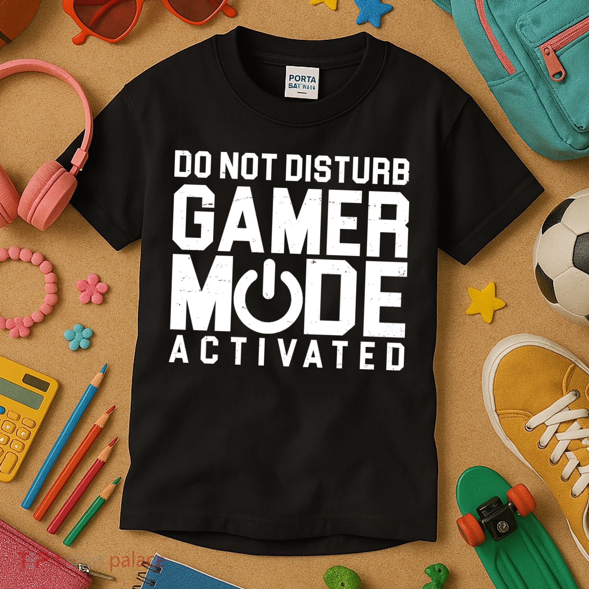 Do Not Disturb Gamer Mode Activated Kids T-Shirt
