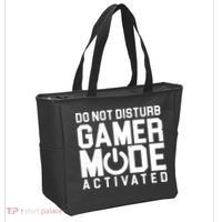 Do Not Disturb Gamer Mode Activated Tote Bag thumb 2