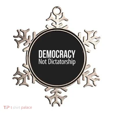 Democracy Not Dictatorship Ornament