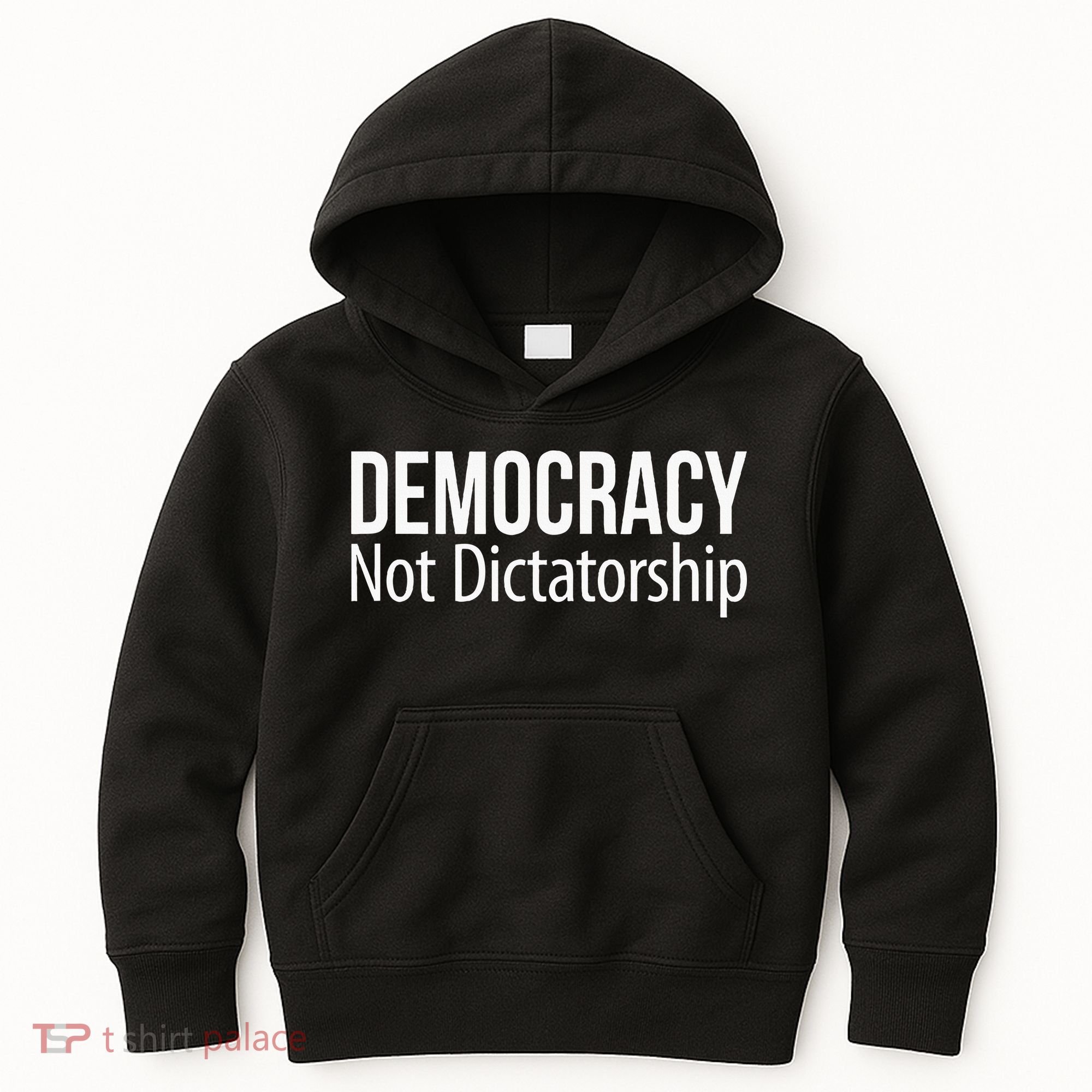 Democracy Not Dictatorship Kids Hoodie
