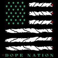 Dope Nation Flag Marijuana 420 Leaf Weed Weed Day Cannabis Funny Women's Hoodie thumb 2