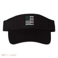 Dope Nation Flag Marijuana 420 Leaf Weed Weed Day Cannabis Funny Visor thumb 0