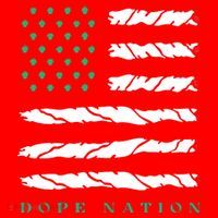 Dope Nation Flag Marijuana 420 Leaf Weed Weed Day Cannabis Funny Santa Hat thumb 1