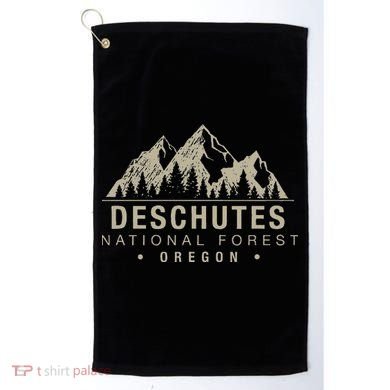 Deschutes National Forest Oregon Golf Towel