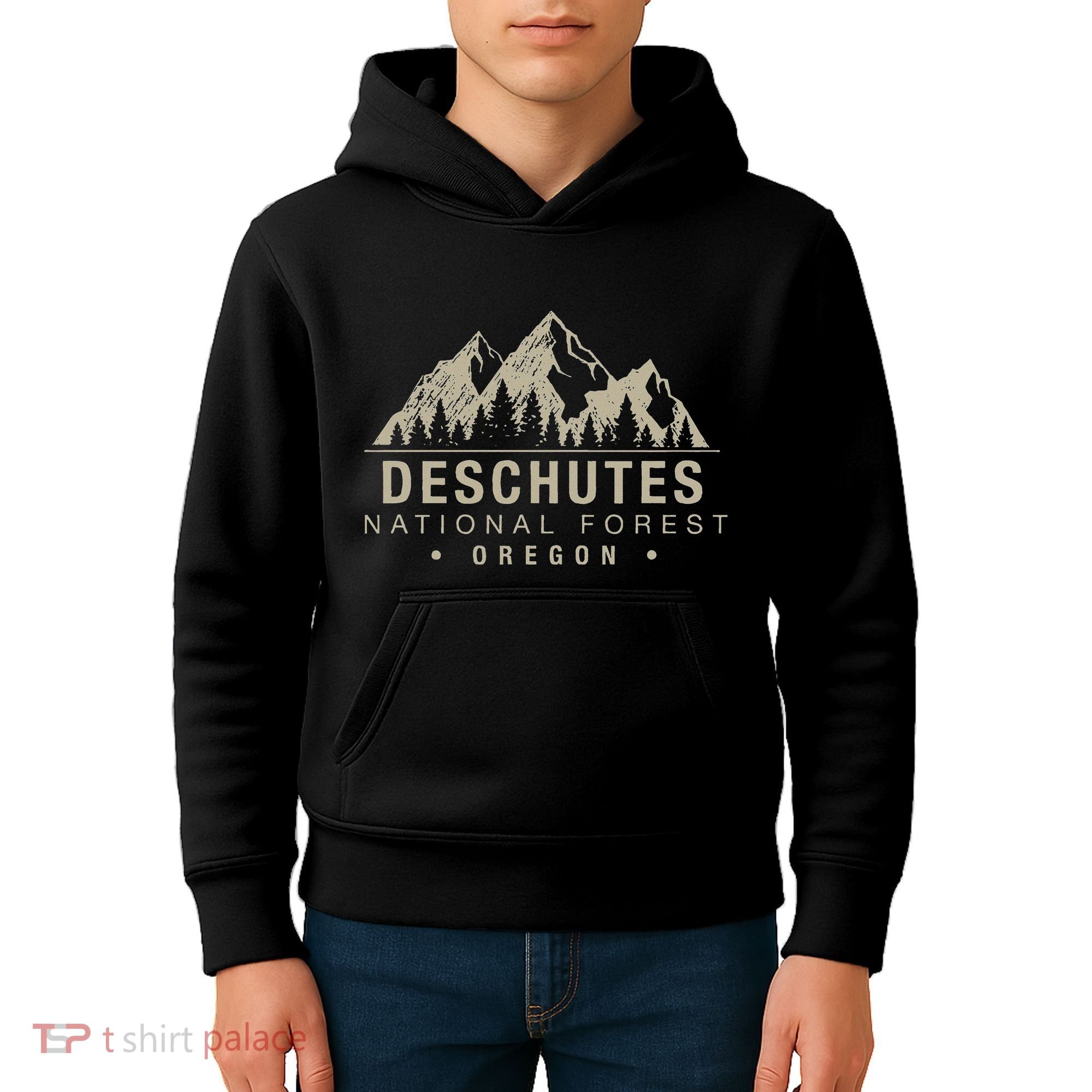 Deschutes National Forest Oregon Kids Hoodie
