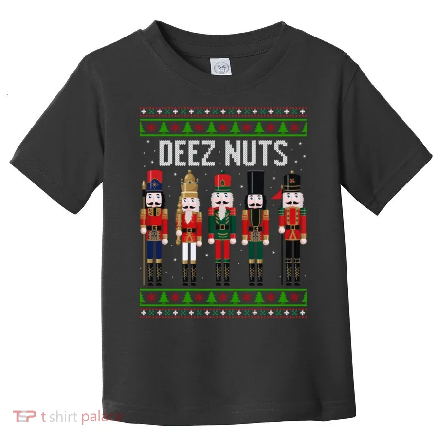 Deez Nut Funny Christmas Gift Toddler T-Shirt