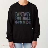 Drafting Night Fantasy Football Commish Dibs On Commissioner Women's Sweatshirt thumb 0