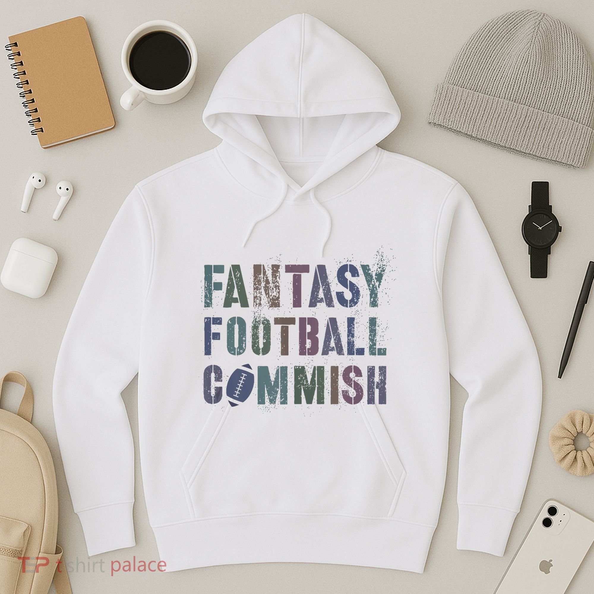 Drafting Night Fantasy Football Commish Dibs On Commissioner Hoodie