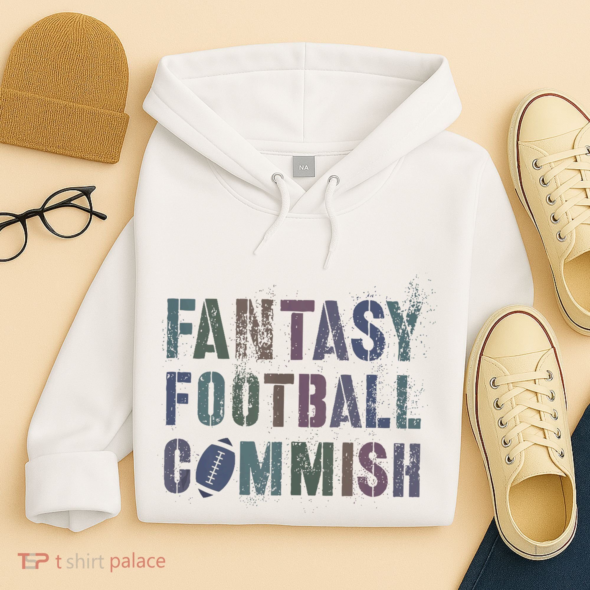 Drafting Night Fantasy Football Commish Dibs On Commissioner Hoodie