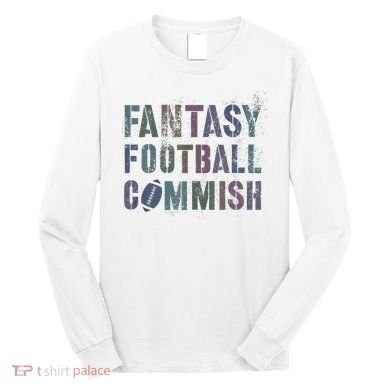 Drafting Night Fantasy Football Commish Dibs On Commissioner Long Sleeve Shirt