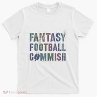 Drafting Night Fantasy Football Commish Dibs On Commissioner T-Shirt thumb 0