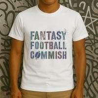 Drafting Night Fantasy Football Commish Dibs On Commissioner T-Shirt thumb 3