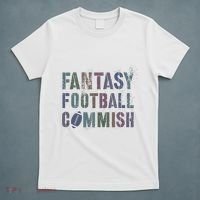 Drafting Night Fantasy Football Commish Dibs On Commissioner T-Shirt thumb 5