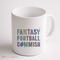 Drafting Night Fantasy Football Commish Dibs On Commissioner Coffee Mug thumb 1