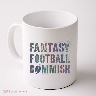 Drafting Night Fantasy Football Commish Dibs On Commissioner Coffee Mug