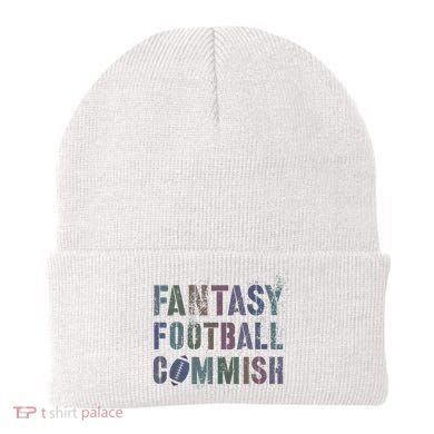 Drafting Night Fantasy Football Commish Dibs On Commissioner Beanie