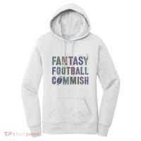 Drafting Night Fantasy Football Commish Dibs On Commissioner Women's Hoodie thumb 0