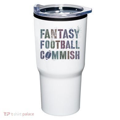 Drafting Night Fantasy Football Commish Dibs On Commissioner Tumbler
