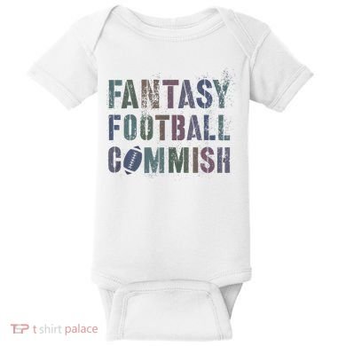 Drafting Night Fantasy Football Commish Dibs On Commissioner Baby Bodysuit