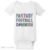 Drafting Night Fantasy Football Commish Dibs On Commissioner Baby Bodysuit thumb 0