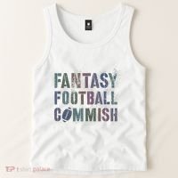 Drafting Night Fantasy Football Commish Dibs On Commissioner Tank Top thumb 2