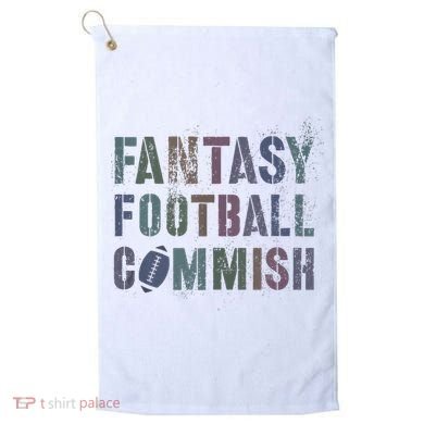 Drafting Night Fantasy Football Commish Dibs On Commissioner Golf Towel