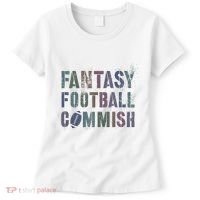 Drafting Night Fantasy Football Commish Dibs On Commissioner Women's T-Shirt thumb 0