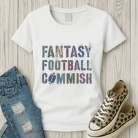 Drafting Night Fantasy Football Commish Dibs On Commissioner Women's T-Shirt thumb 3