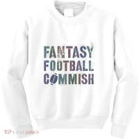 Drafting Night Fantasy Football Commish Dibs On Commissioner Kids Sweatshirt thumb 0