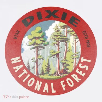 Dixie National Forest Utah Comfort Colors Garment-Dyed Hooded Sweatshirt