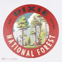 Dixie National Forest Utah Comfort Colors Garment-Dyed Hooded Sweatshirt thumb 2