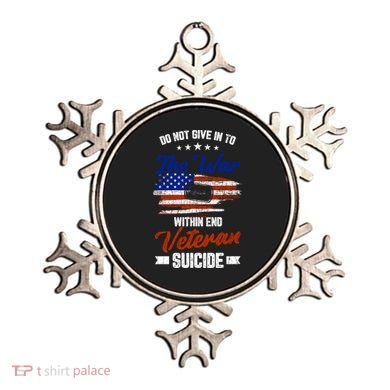 Do Not Give Into The War Within Happy Veterans Day Graphic Gift Ornament