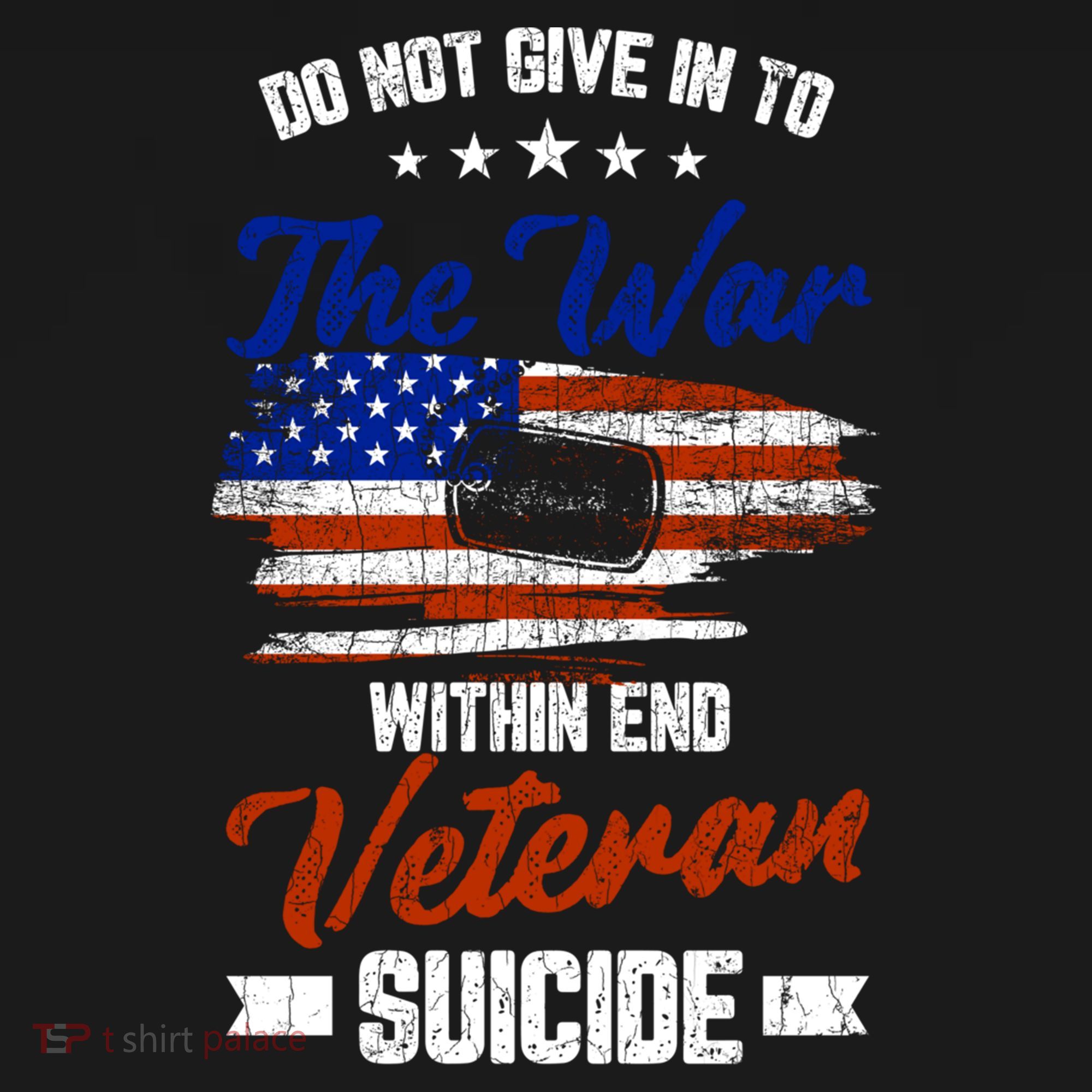 Do Not Give Into The War Within Happy Veterans Day Graphic Gift Ornament