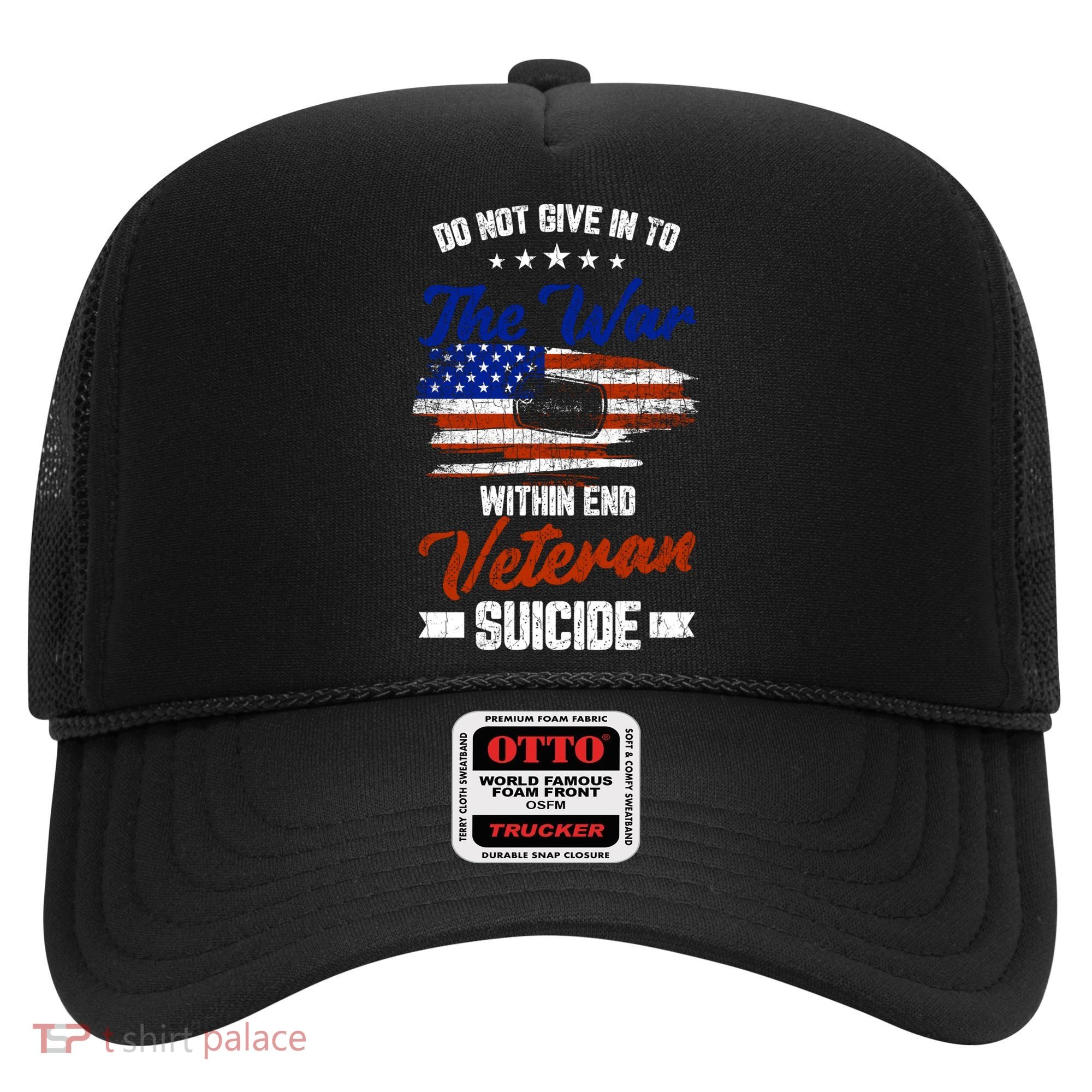 Do Not Give Into The War Within Happy Veterans Day Graphic Gift Hat