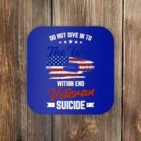 Do Not Give Into The War Within Happy Veterans Day Graphic Gift Coaster thumb 0