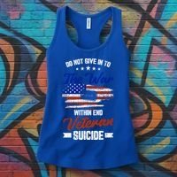 Do Not Give Into The War Within Happy Veterans Day Graphic Gift Women's Tank Top thumb 3