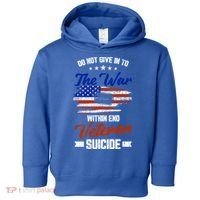 Do Not Give Into The War Within Happy Veterans Day Graphic Gift Toddler Hoodie thumb 0