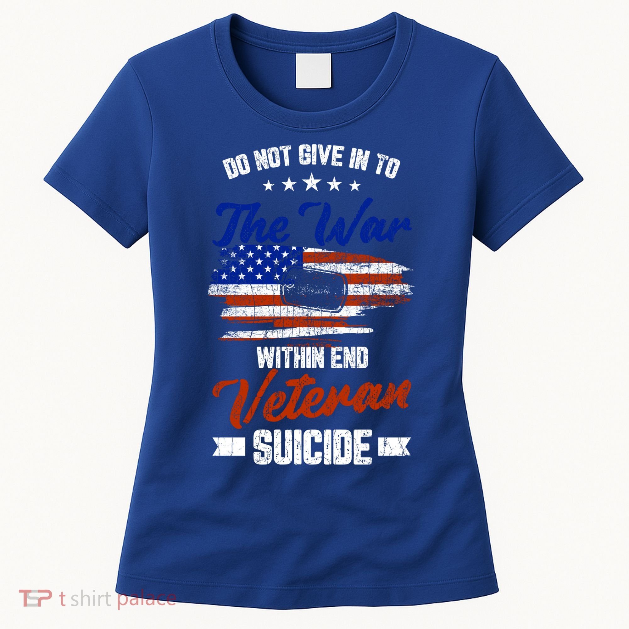 Do Not Give Into The War Within Happy Veterans Day Graphic Gift Women's T-Shirt