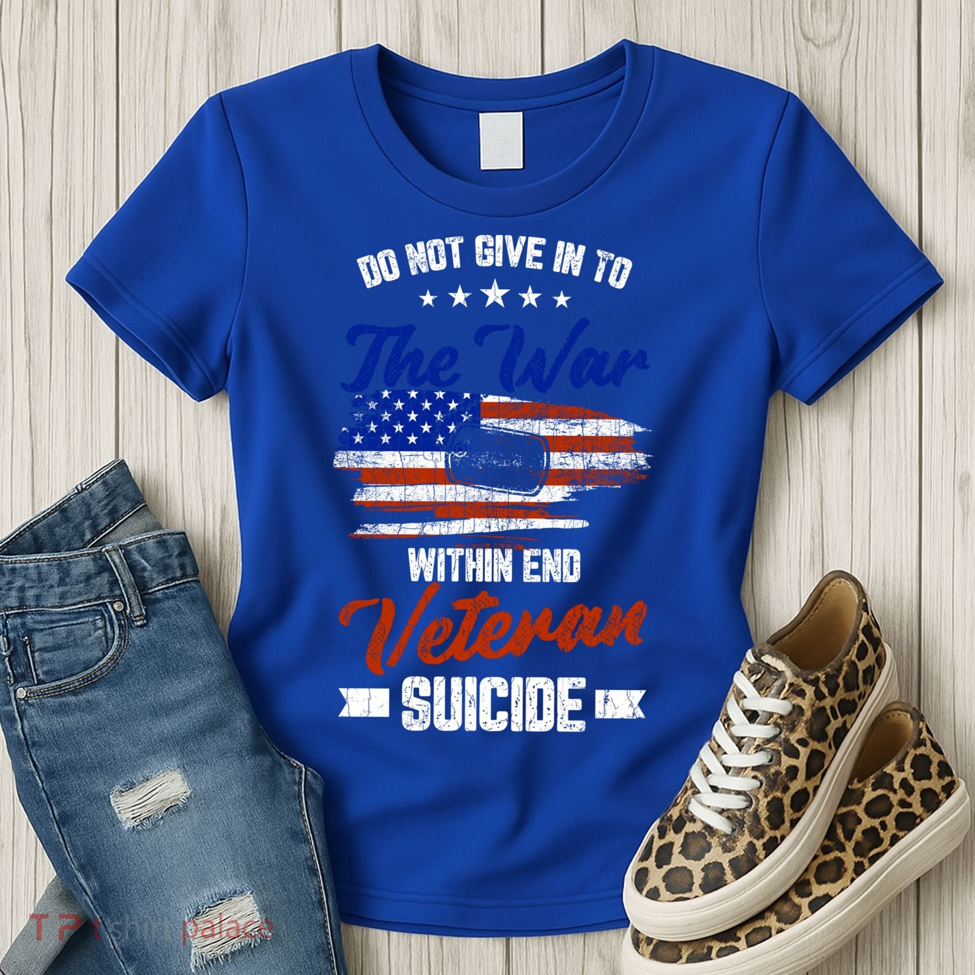 Do Not Give Into The War Within Happy Veterans Day Graphic Gift Women's T-Shirt