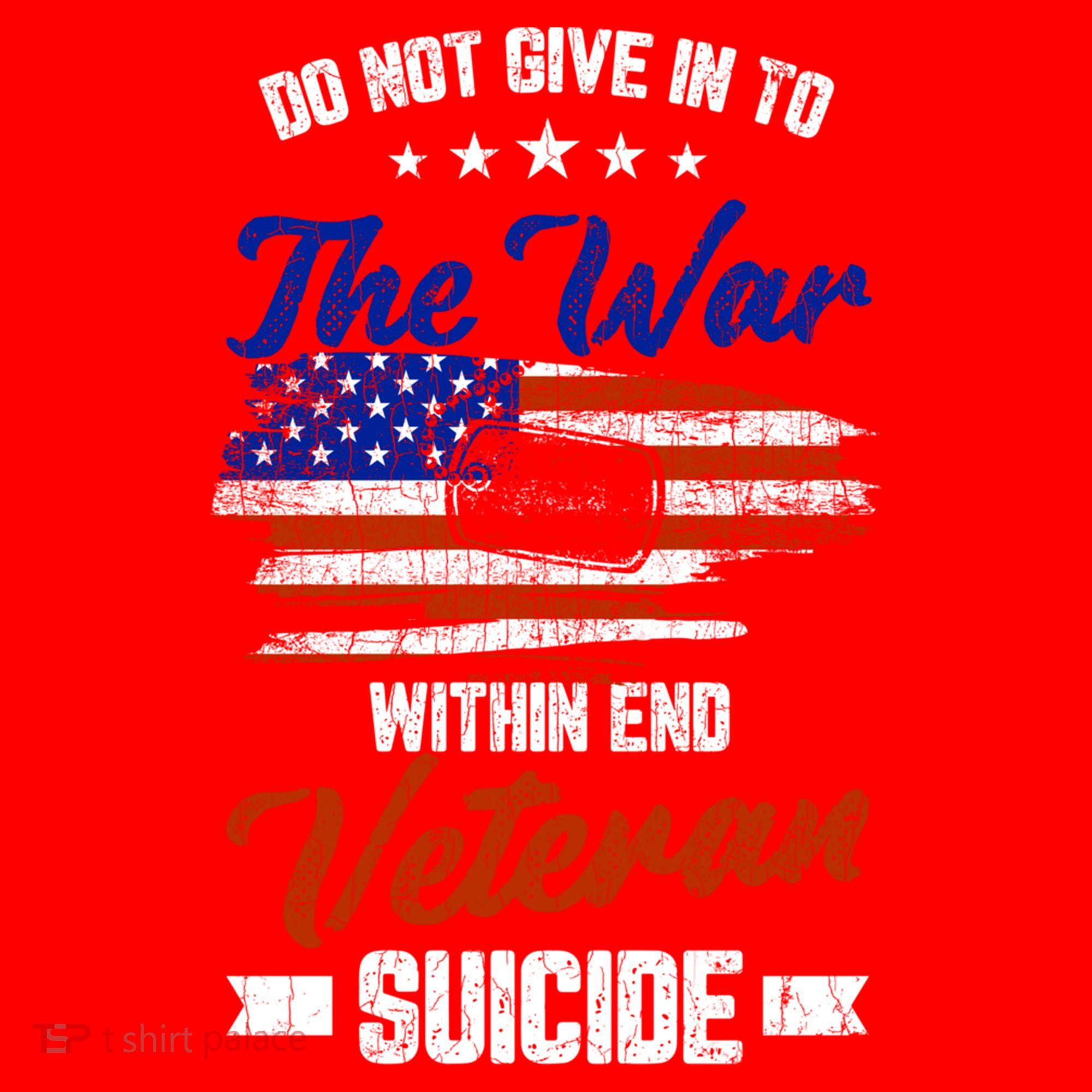 Do Not Give Into The War Within Happy Veterans Day Graphic Gift Santa Hat