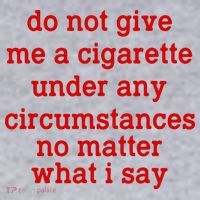 Do Not Give Me A Cigarette Under Any Circumstances Women's Sweatshirt thumb 2
