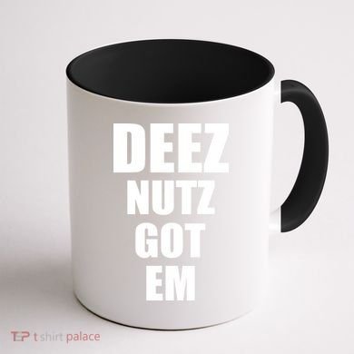Deez Nuts Gotem Coffee Mug back