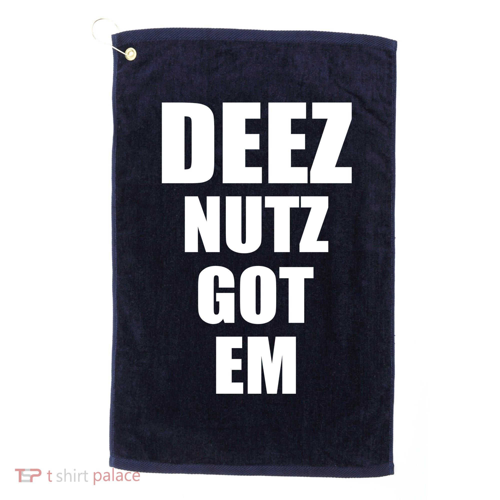 Deez Nuts Gotem Golf Towel