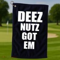 Deez Nuts Gotem Golf Towel thumb 1