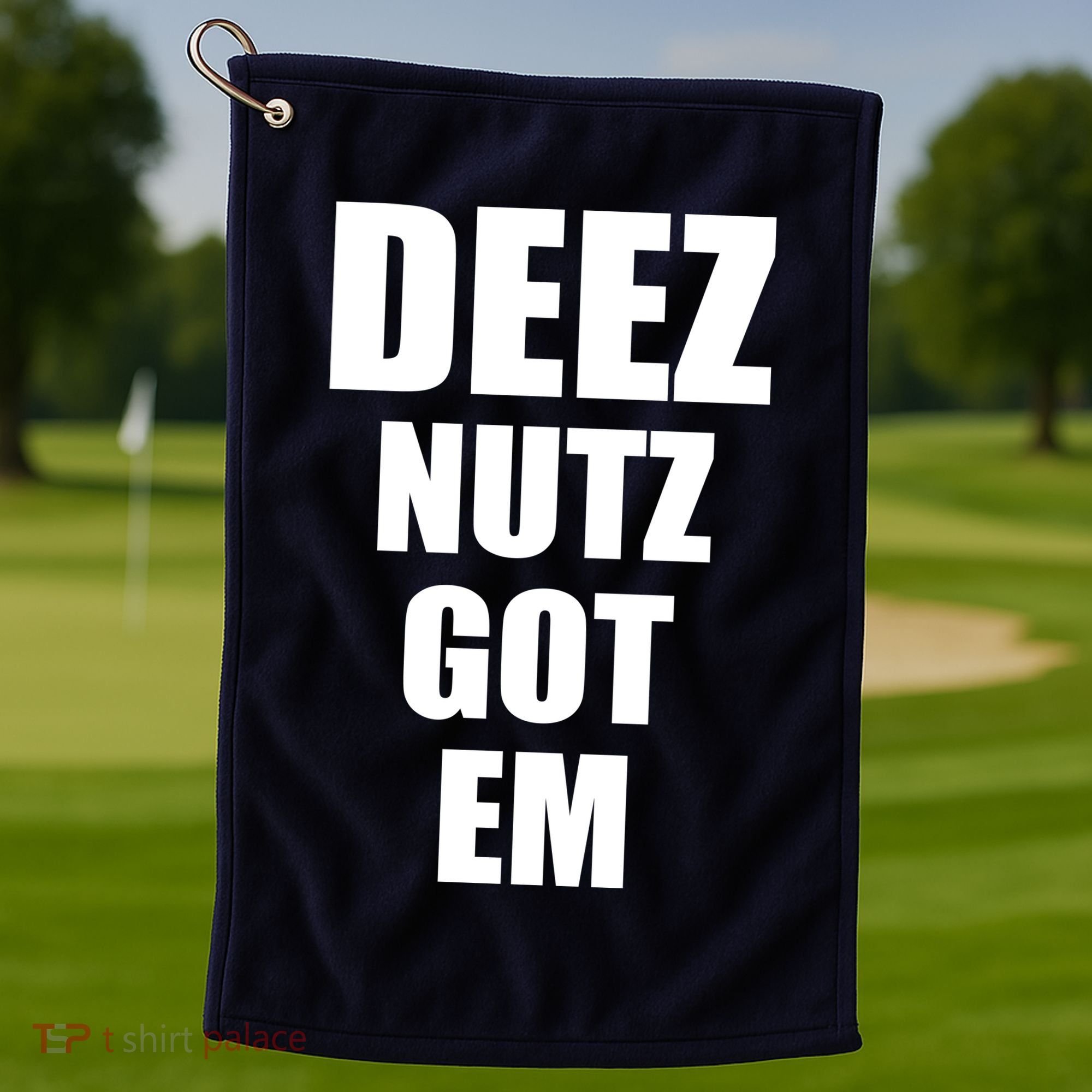 Deez Nuts Gotem Golf Towel