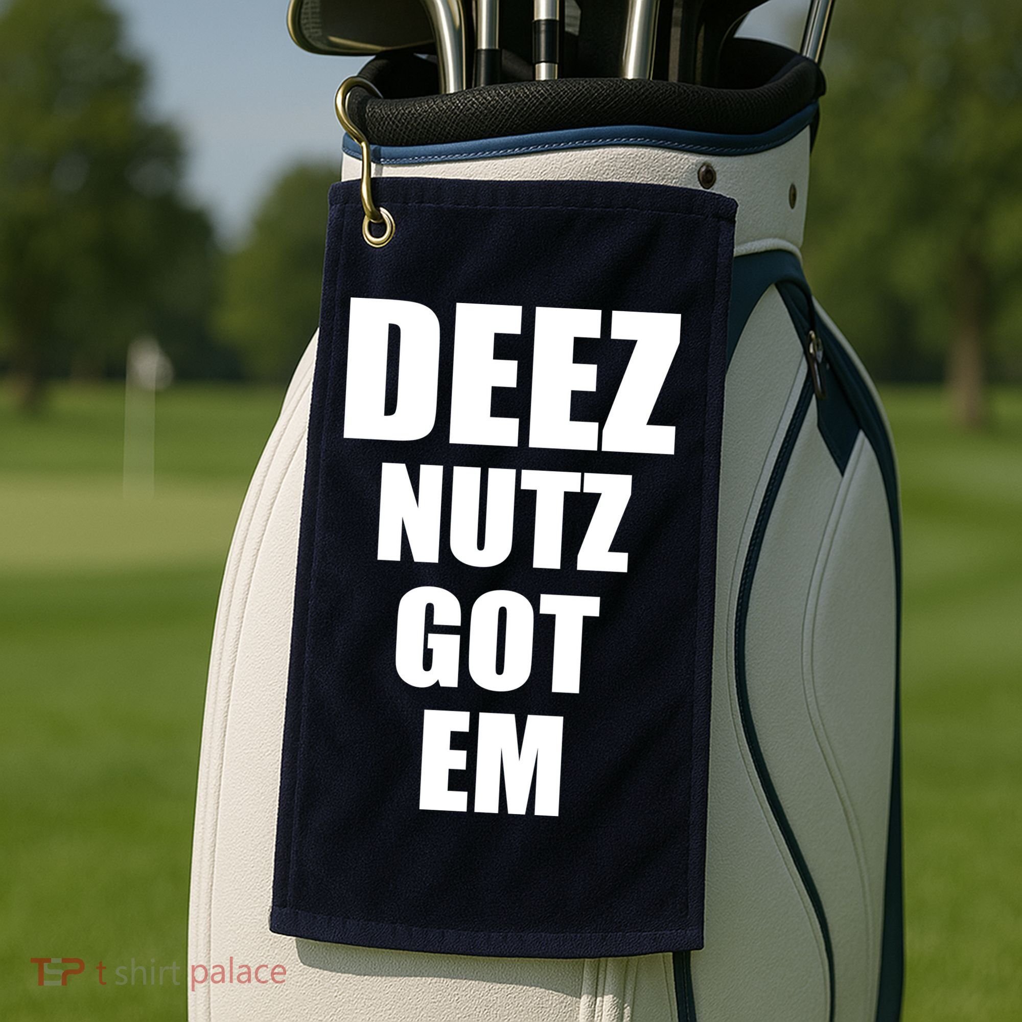 Deez Nuts Gotem Golf Towel