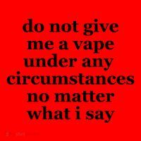 Do Not Give Me A Vape Under Any Circumstance No Matter What I Say Santa Hat thumb 1
